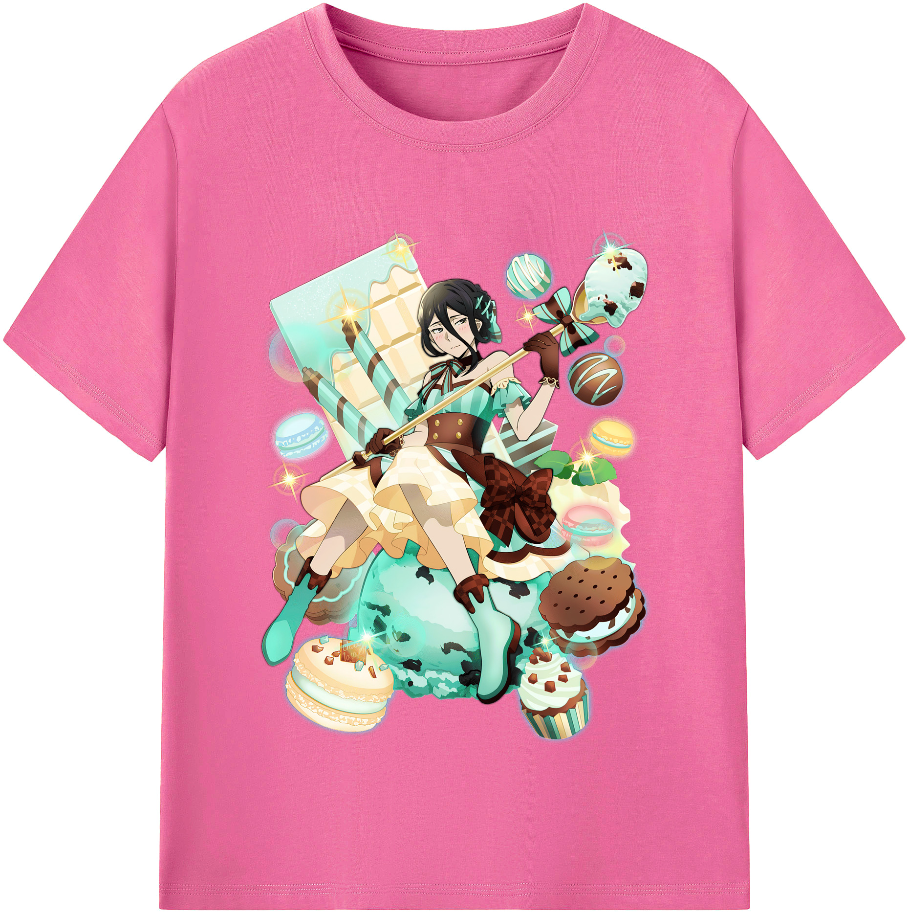（画像用） 文豪ストレイドッグス Bungo Stray Dogs レディースカジュアルプリントTシャツ（綿100％）